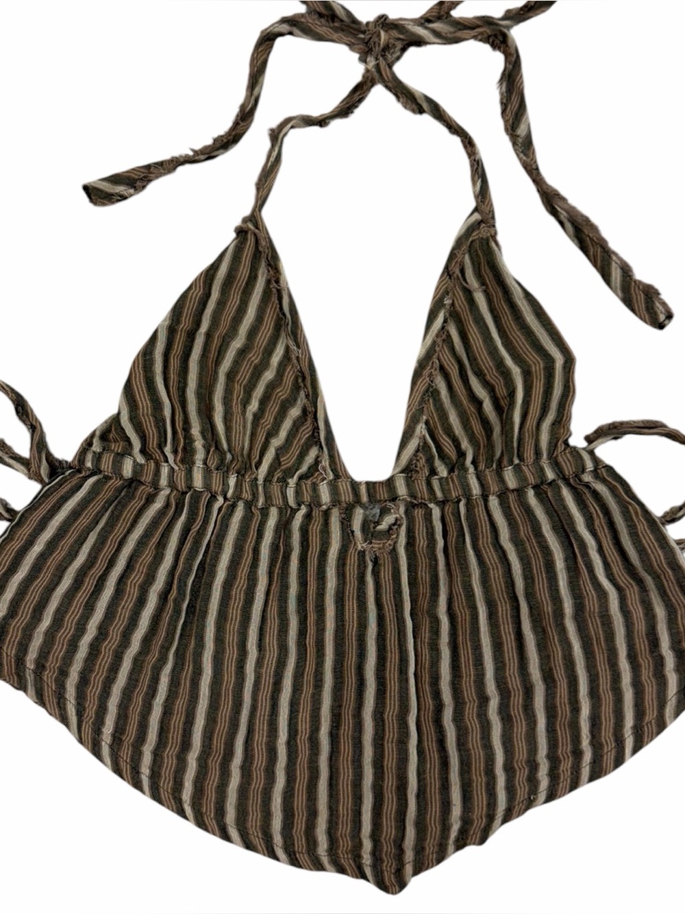 Out from Under Urban Outfitters Striped Halter Top